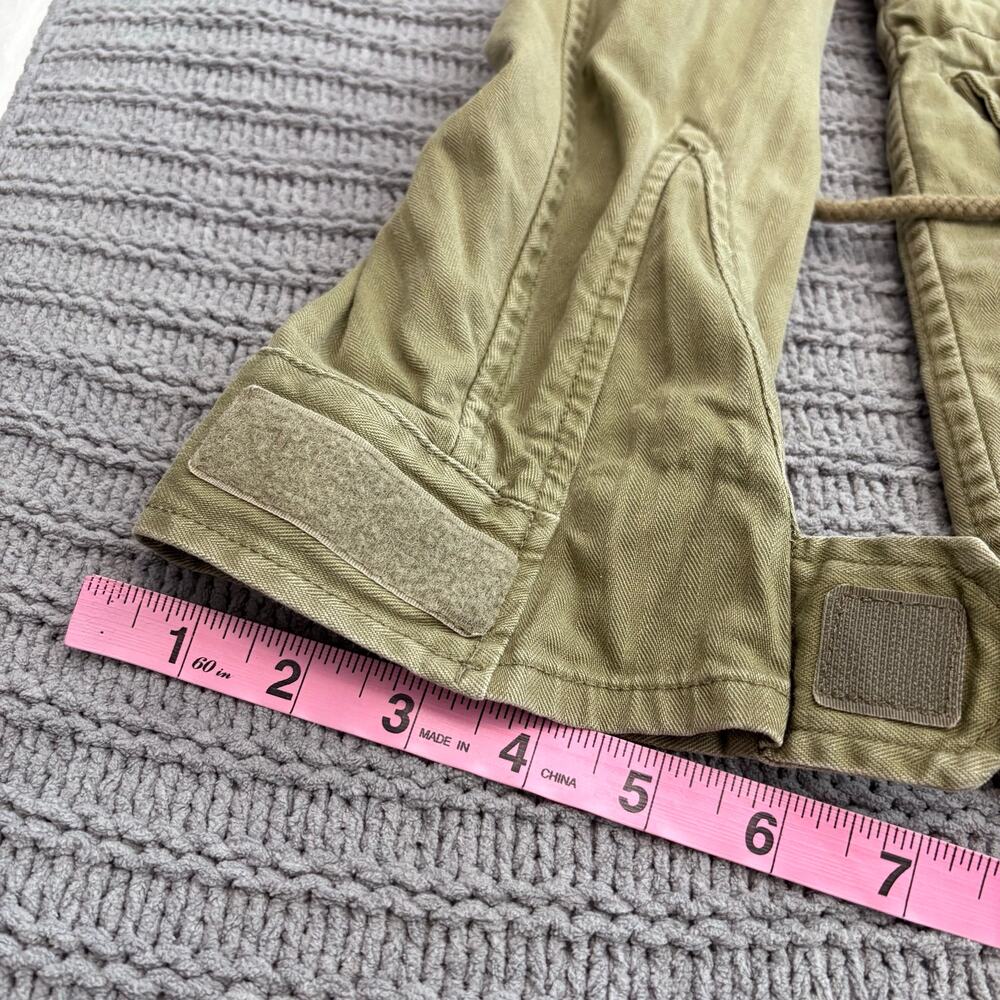 Vintage Ralph Lauren Denim & Supply Military Jacket Small Gorpcore Flag Utility - Picture 9 of 11
